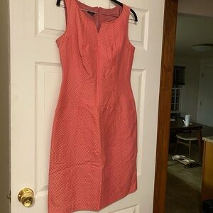 Talbots Pink Midi Dress